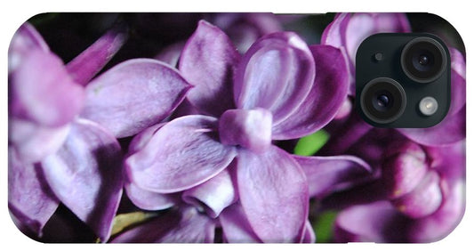 Macro Lilacs - Phone Case