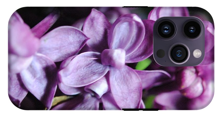 Macro Lilacs - Phone Case