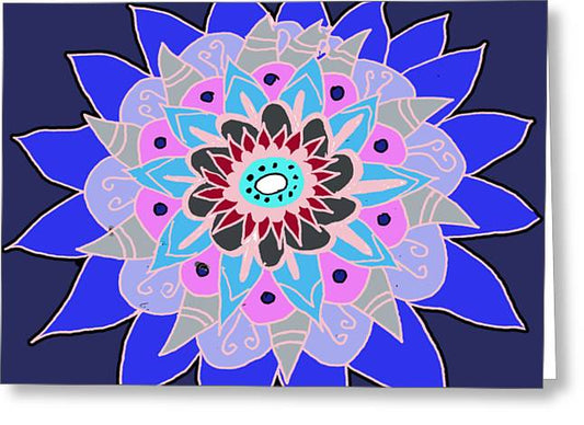 Mandala 2 - Greeting Card