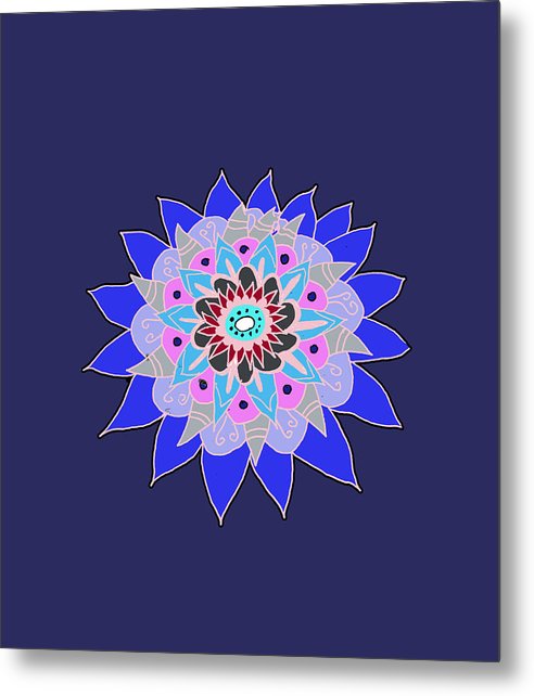 Mandala 2 - Metal Print