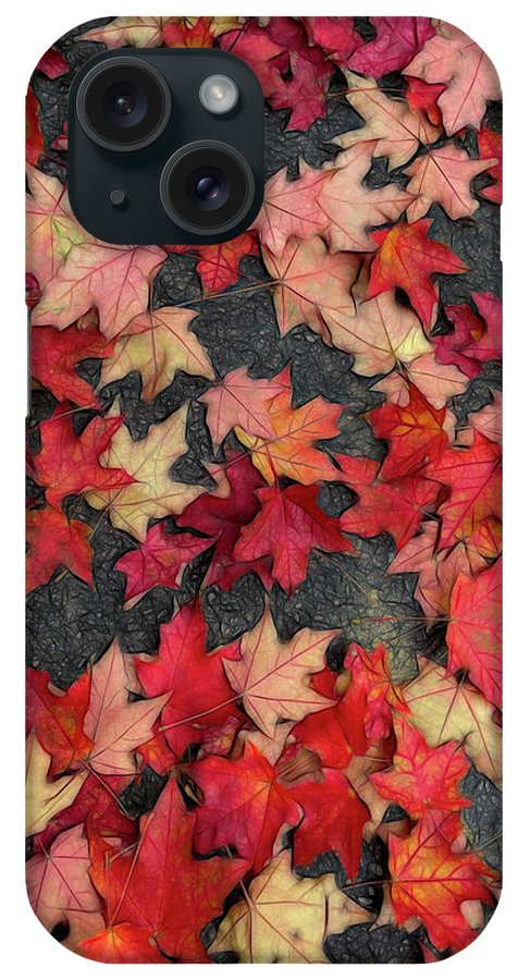 Maple Leaves In October 2 - Phone Case
