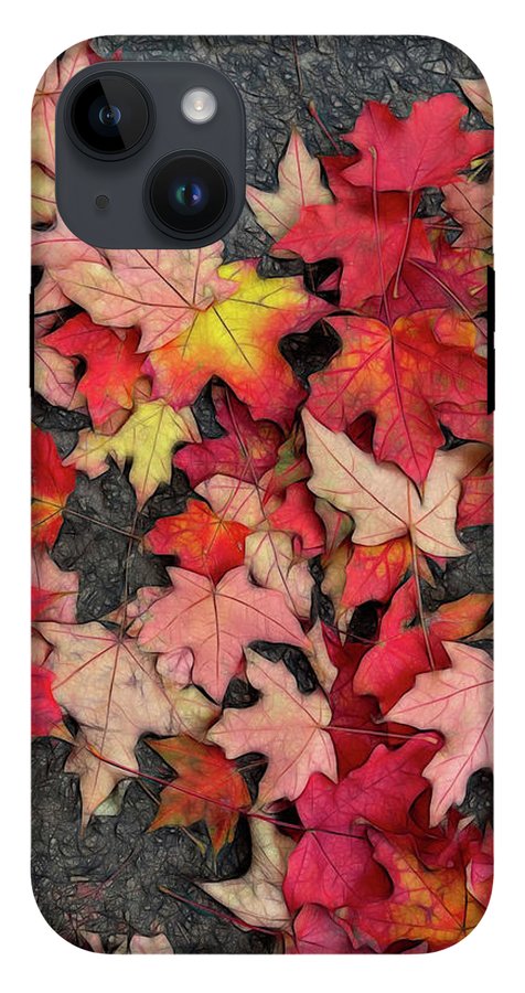 Maple Leaves In October 3 - Phone Case