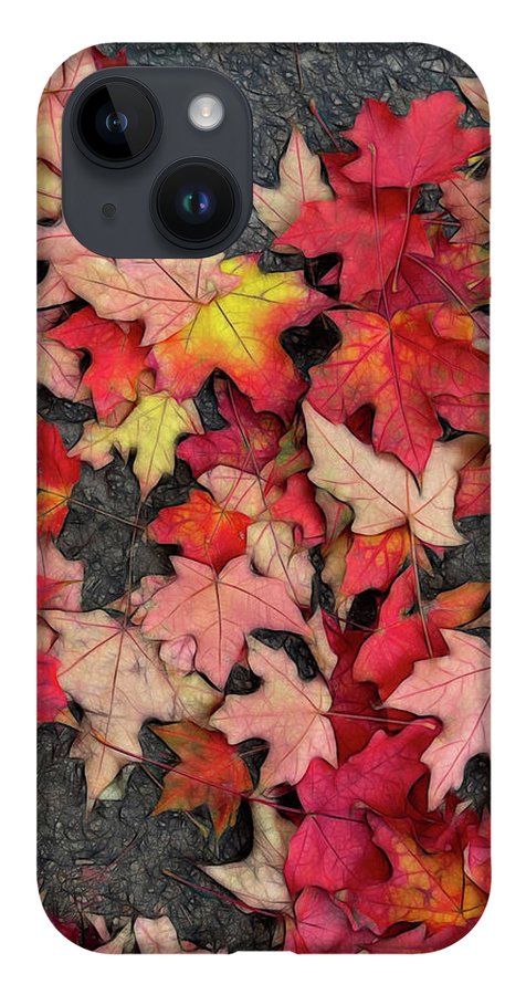Maple Leaves In October 3 - Phone Case