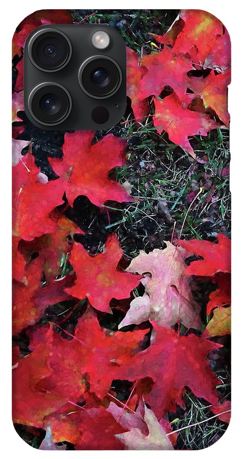 Maple Leaves In October 5 - Phone Case