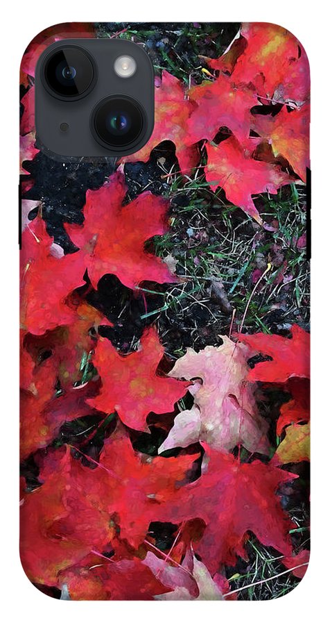 Maple Leaves In October 5 - Phone Case