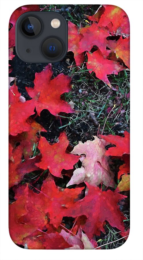 Maple Leaves In October 5 - Phone Case