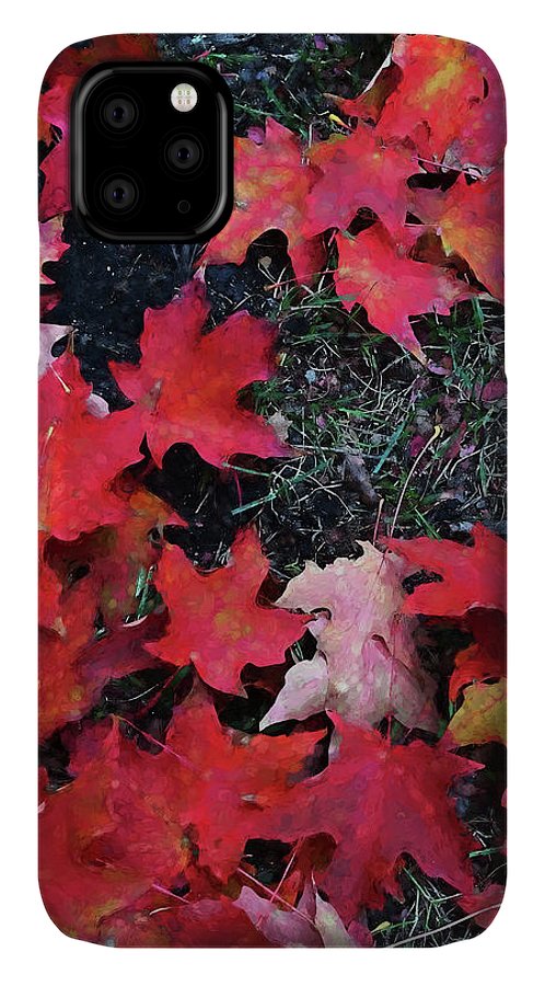 Maple Leaves In October 5 - Phone Case