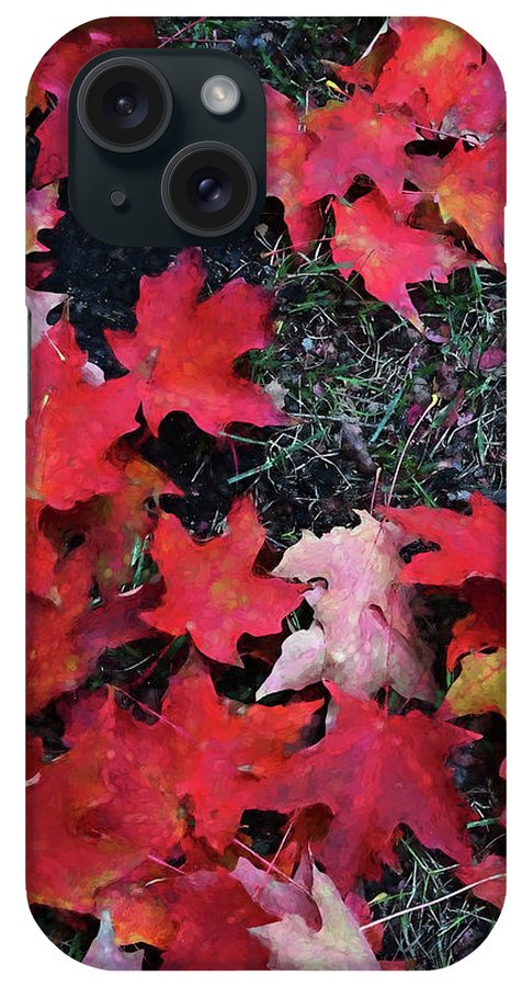 Maple Leaves In October 5 - Phone Case