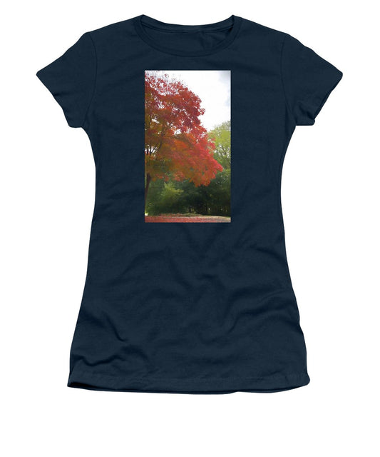 Maple Tree In October - Women's T-Shirt