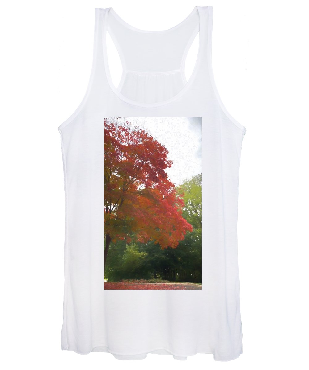 Maple Tree In October - Women's Tank Top