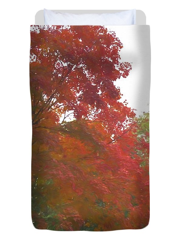 Maple Tree In October - Duvet Cover