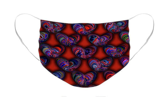 Marbled Valentine - Face Mask