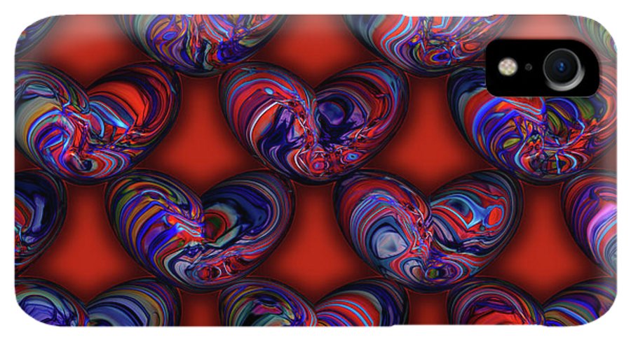 Marbled Valentine - Phone Case