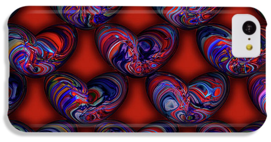 Marbled Valentine - Phone Case