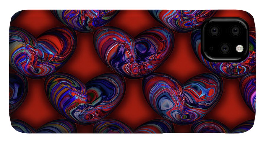 Marbled Valentine - Phone Case