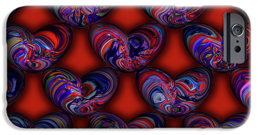 Marbled Valentine - Phone Case