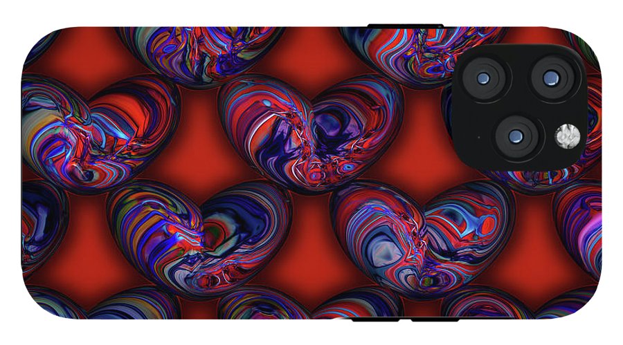 Marbled Valentine - Phone Case