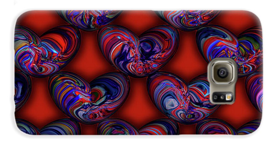 Marbled Valentine - Phone Case