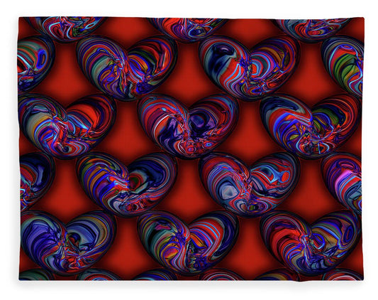 Marbled Valentine - Blanket