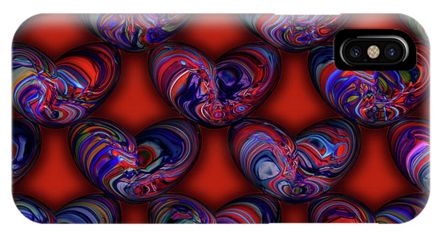 Marbled Valentine - Phone Case