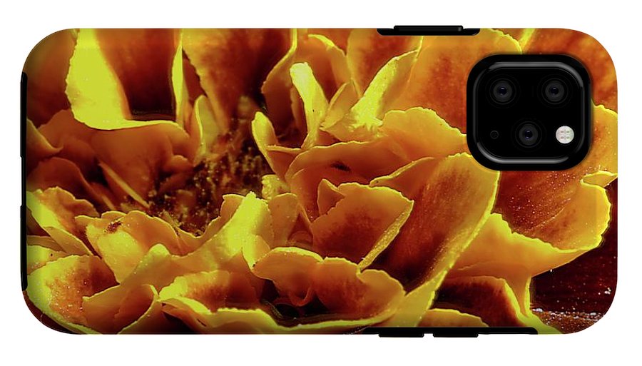 Marigold Close Up - Phone Case