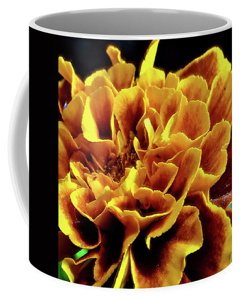 Marigold Close Up - Mug