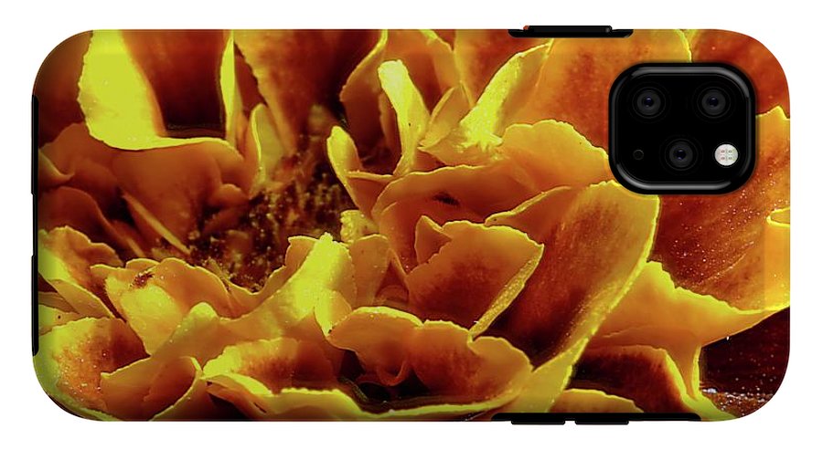 Marigold Close Up - Phone Case
