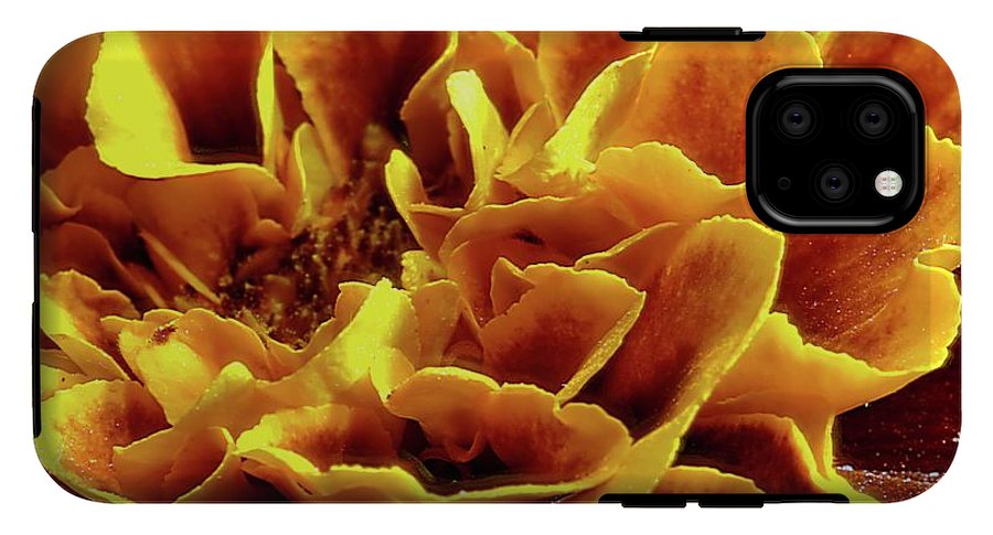 Marigold Close Up - Phone Case