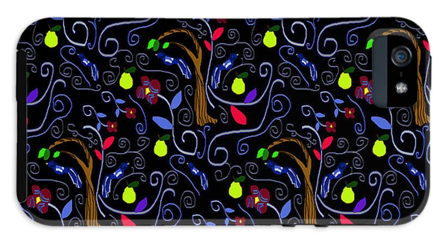 Medieval Birds and Scrolls - Phone Case