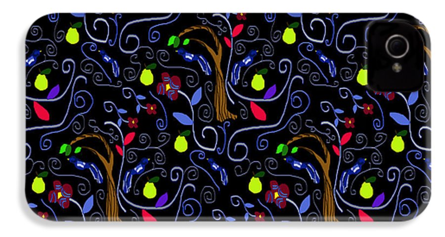 Medieval Birds and Scrolls - Phone Case