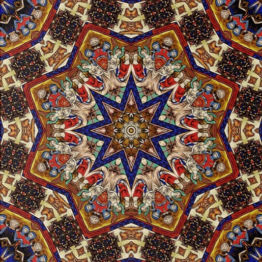Medieval Kaleidoscope Digital Image Download
