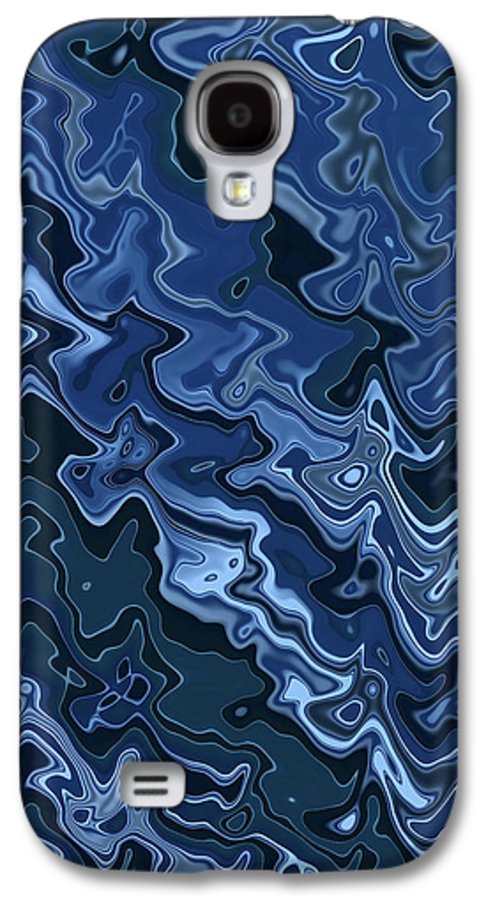Melted Blue Chrome - Phone Case