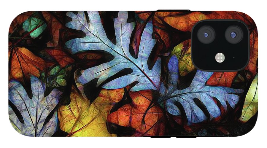 Mid October Leaves 1 - Phone Case