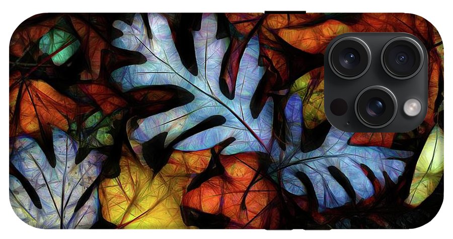 Mid October Leaves 1 - Phone Case