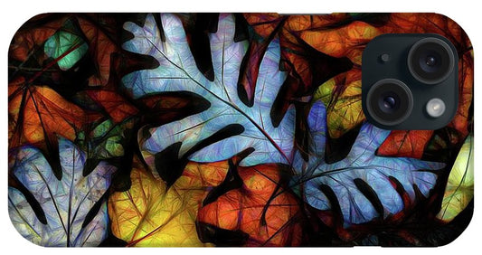 Mid October Leaves 1 - Phone Case
