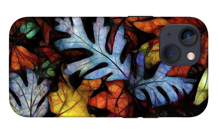 Mid October Leaves 1 - Phone Case