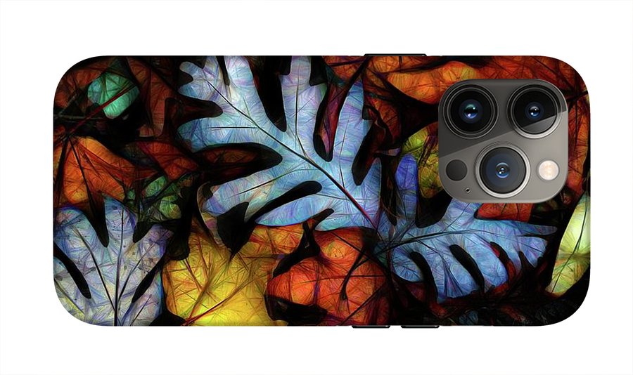 Mid October Leaves 1 - Phone Case