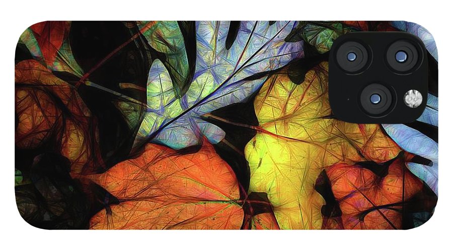 Mid October Leaves 2 - Phone Case