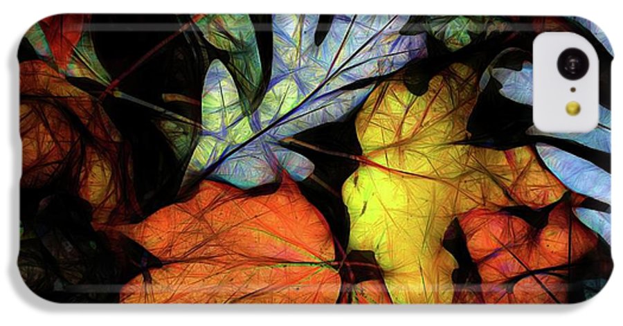 Mid October Leaves 2 - Phone Case
