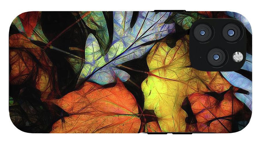 Mid October Leaves 2 - Phone Case
