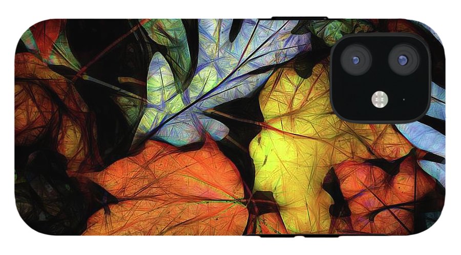 Mid October Leaves 2 - Phone Case
