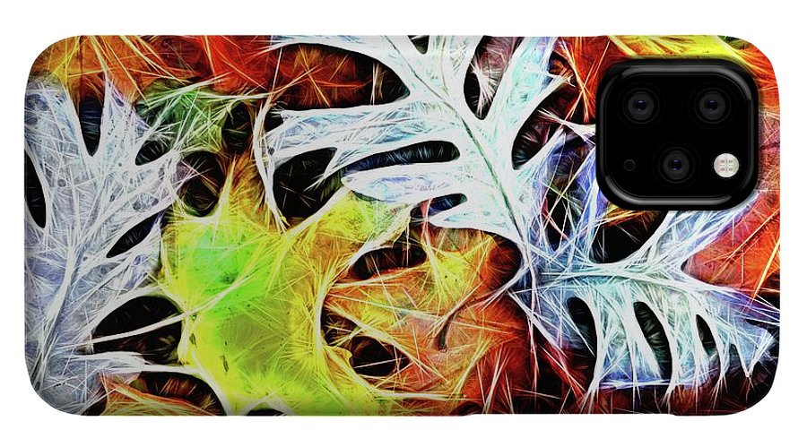Mid October Leaves 4 - Phone Case
