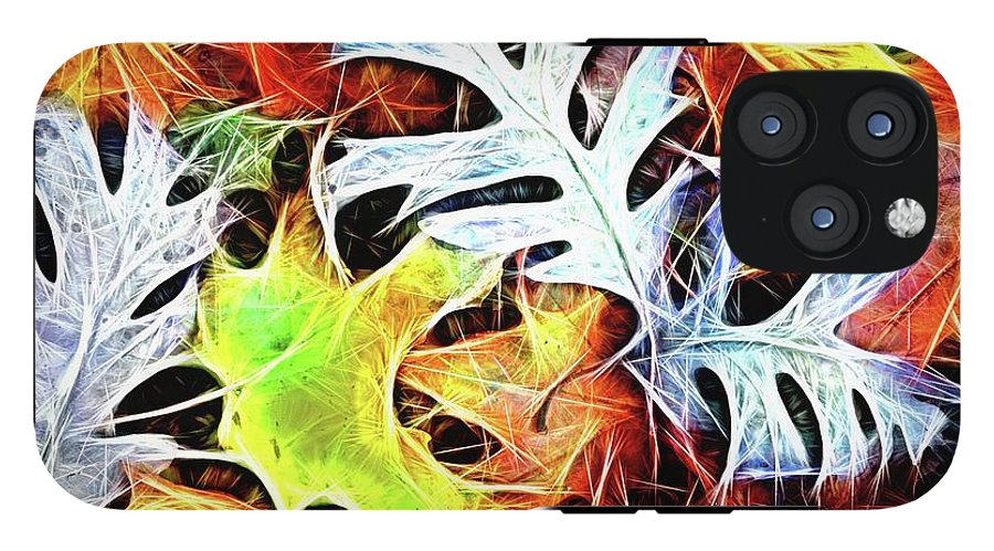 Mid October Leaves 4 - Phone Case