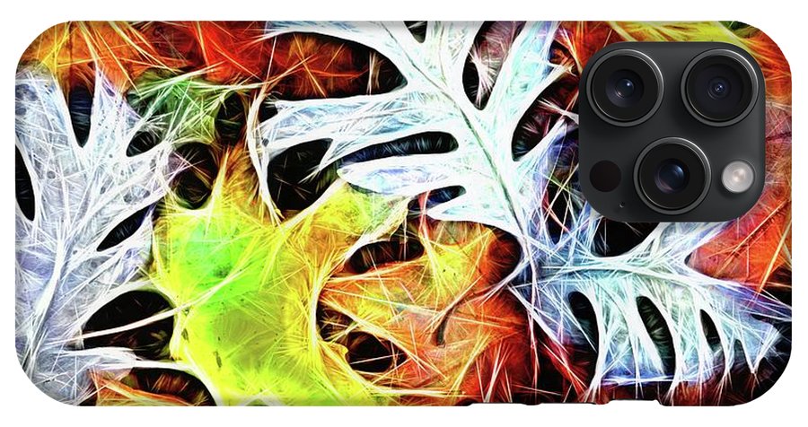 Mid October Leaves 4 - Phone Case