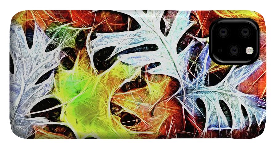Mid October Leaves 4 - Phone Case
