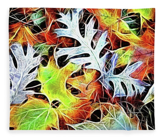 Mid October Leaves 4 - Blanket