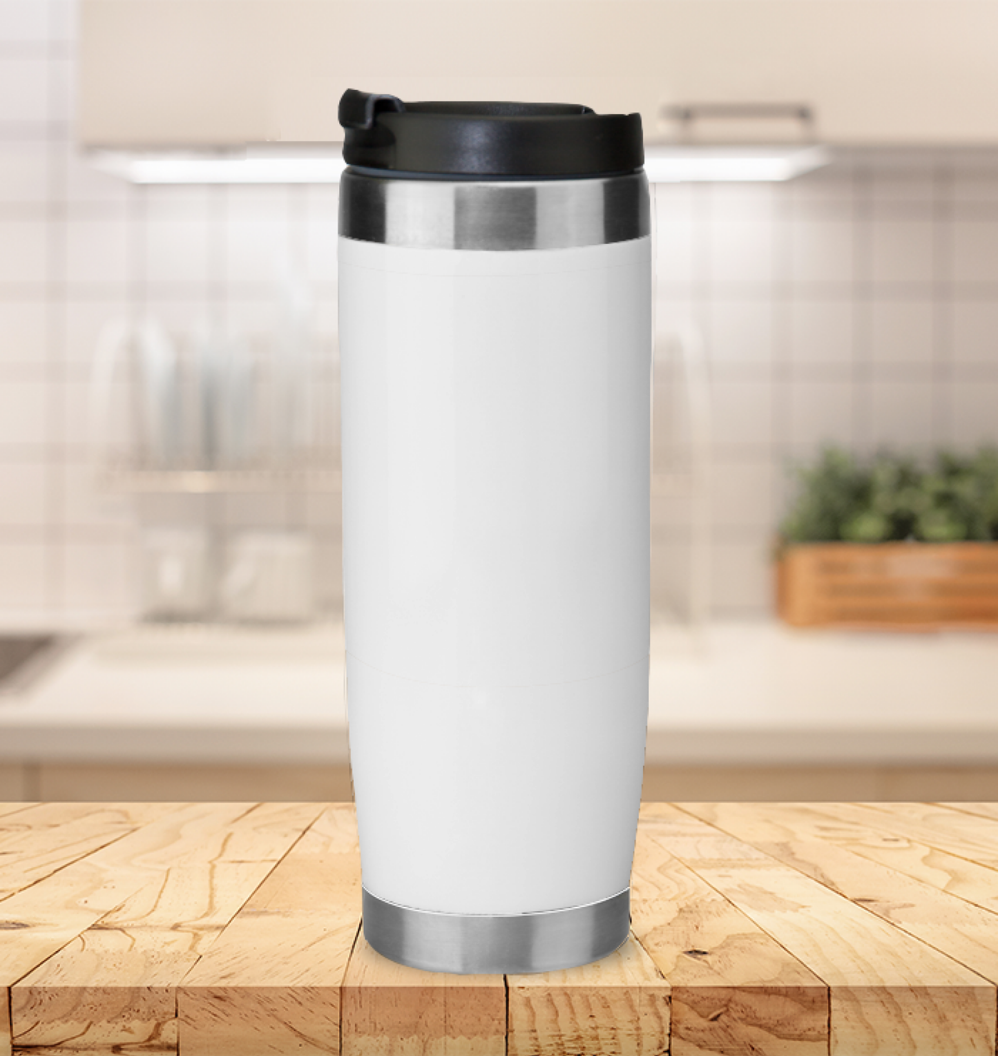 Snowman Pattern Insulated Tumbler