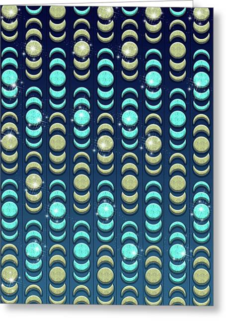 Moon Phases - Greeting Card