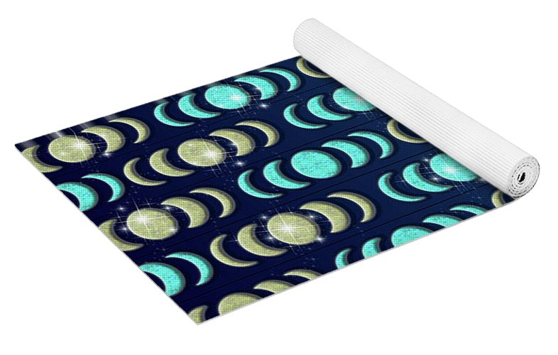Moon Phases - Yoga Mat
