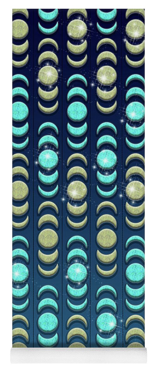 Moon Phases - Yoga Mat